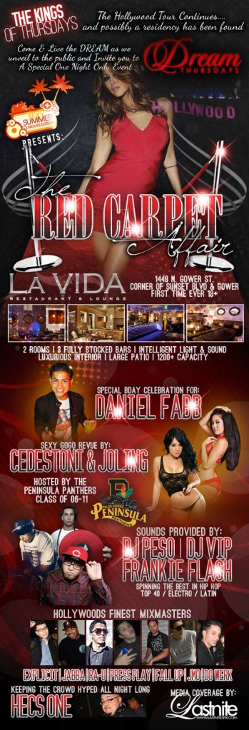 Dream Thursdays @ La Vida 7/21
